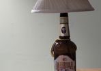 Handcrafted Amarula Cream Liqueur bottle lamp