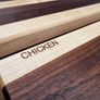 Handmade Solid Wood Chopping Boards - Walnut, Maple & Cherry Image 2