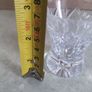 A lovely Crystal cut small glass or vase as toothpick holder no stamped but may be waterford crystal.. Image 3