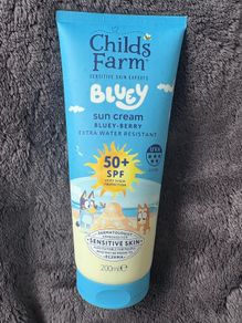 Childs Farm Bluey Sun cream SPF 50