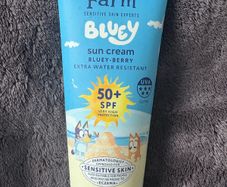 Childs Farm Bluey Sun cream SPF 50