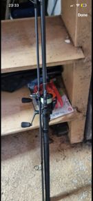 Pike rod reel and braid 50lb