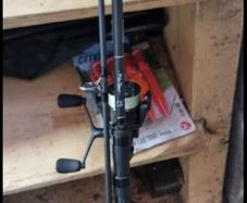 Pike rod reel and braid 50lb