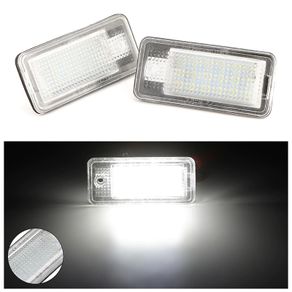 New Number Led License Plate Light For Audi A3/S3/A4/S4 B6/S4 B7/A6/C6 S6/A8/S8/Q7/RS4/RS6