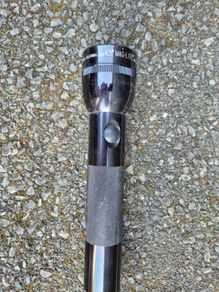 2 D Battery Vintage Maglite Heavy Duty Torch