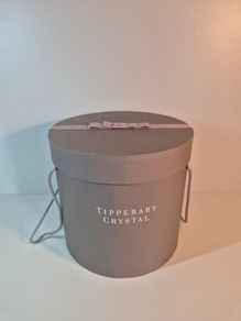 Tipperary Crystals Champagne Glasses Set x6 Hat Box