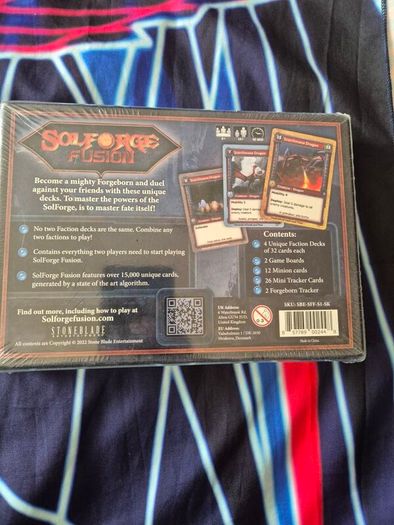 SolForge Fusion Starter Kit Sealed Hybrid Deck Card Game New Sealed TCG