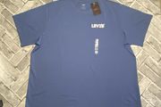 BNWT Levi's Mens Relaxed Fit T-Shirt Blue Size 2XL