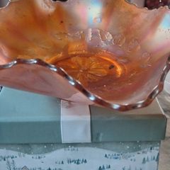 Dugan Carnival Glass Bowl