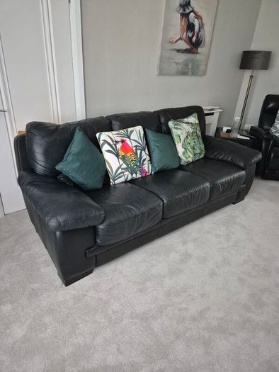 3 seater  italian leather