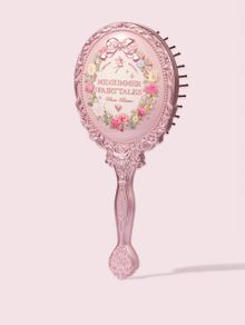 Flower Knows Midsummer Fairytale Paddle Brush in Pink