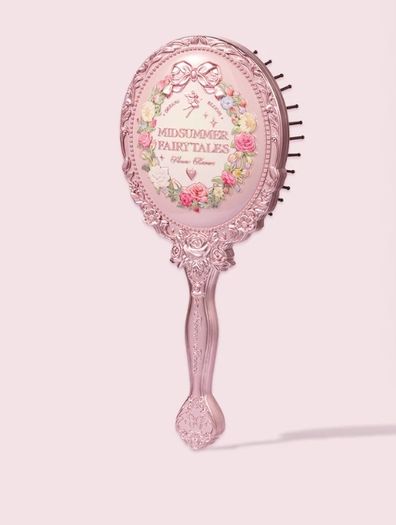 Flower Knows Midsummer Fairytale Paddle Brush in Pink