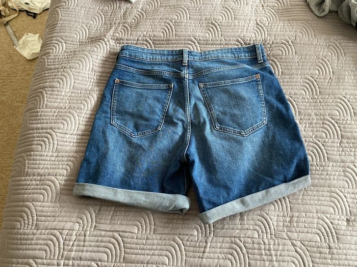 Boyfriend Denim Shorts, Marks & Spencer's, Size 12