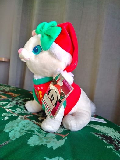 Shop Disney Marie Aristocats Christmas Festive Holiday Soft Toy Plush