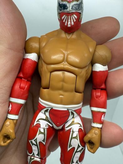 wwe elite best of ppv no way out Sin Cara action figure