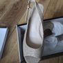 9 West Gold Dressy Sandal Image 3