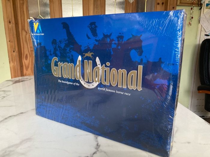 Vintage 2001 Virtualturf Ltd Grand National Board Game