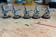 Warhammer 40k Aeldari Fire Dragons x 5 metal