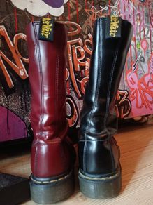 Dr Martens 1914 Boots Black & Oxblood