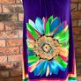 Colourful Tie-neck Summer Dress Image 4