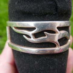 Vintage Newbridge A9 Silverware Bangle Bracelet