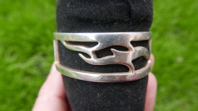 Vintage Newbridge A9 Silverware Bangle Bracelet