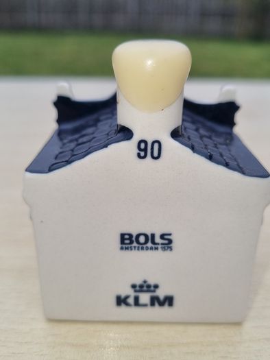 KLM Delft Blue ceramic collector's house number 90