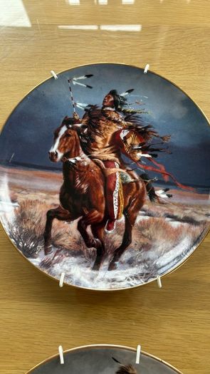 6 Franklin Mint limited edition collector plates