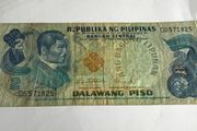 Rare Phillipines Banknote - 2 Piso