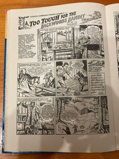 Comic: 'LION' annual 1957