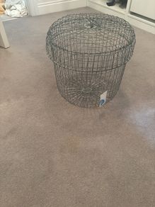 HomeSense Decorative Storage Basket with Lid
