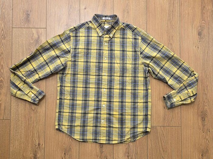 Gant Button Down Plaid Shirt Mens Medium