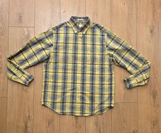 Gant Button Down Plaid Shirt Mens Medium