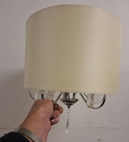 Two lovely ceiling light shades