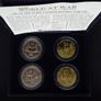 The VE and VJ Commemorative (4) Coin Set - The World At War Commemorative Set - 1995 Image 3