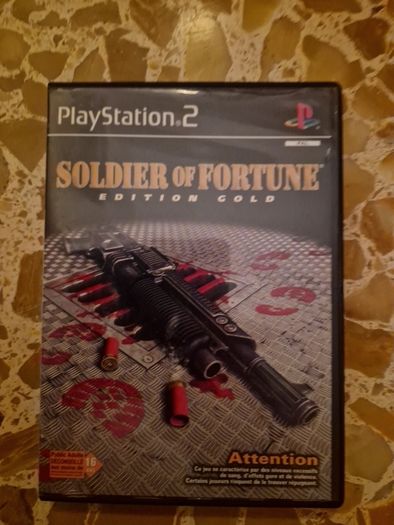 Soldier of Fortune Edition Gold PlayStation2 Ps2 Games Original