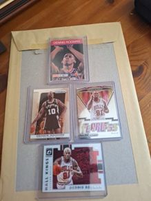 4 Nba Dennis  Rodman Cards