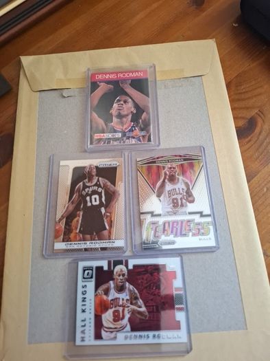 4 Nba Dennis  Rodman Cards