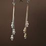 Classic Sterling Silver Multi-Strand Dangle Earrings Image 7