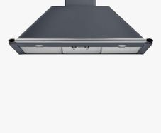 Smeg Slate Grey Cooker Hood