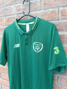 New Balance Ireland Football Polo Shirt Mens Large L