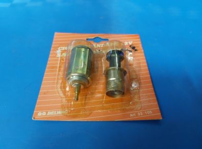 Cigarette lighter and socket
