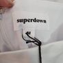 Superdown Revolve White Mini Dress With Cutout Image 6