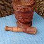 wooden mortar and pestle Image 6