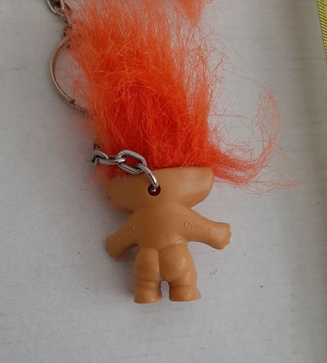 vintage troll mini keyring