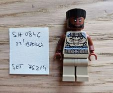 lego sh0846 m'baku, set 76214