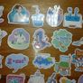 50pcs Science Experiment Stickers Decals Image 3