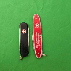 Vintage Discontinued Swiss Army Knife lot Wengers Alox Patriot and Esquire