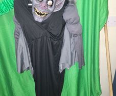 Used Googly Eye Bat Costume, Child Size Halloween Outfit aged 11 or 12