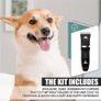 NEW SALE | Professional Dog Grooming Kit - Rechargeable, Cordless Pet Grooming Clippers & Complete Set of Dog Grooming Tools Image 5